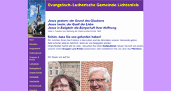Desktop Screenshot of lichtenfels-evangelisch.de